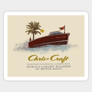 Chris Craft vintage boats Magnet